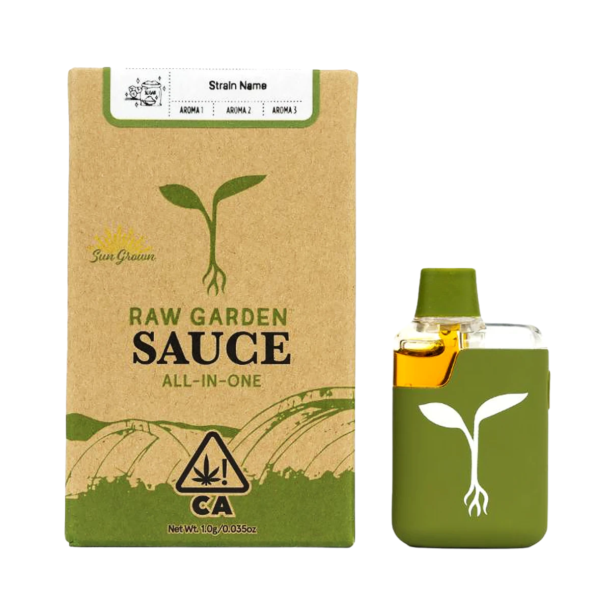 Raw Garden - Slymer (S) | 1g Sauce AIO | Raw Garden Main Image