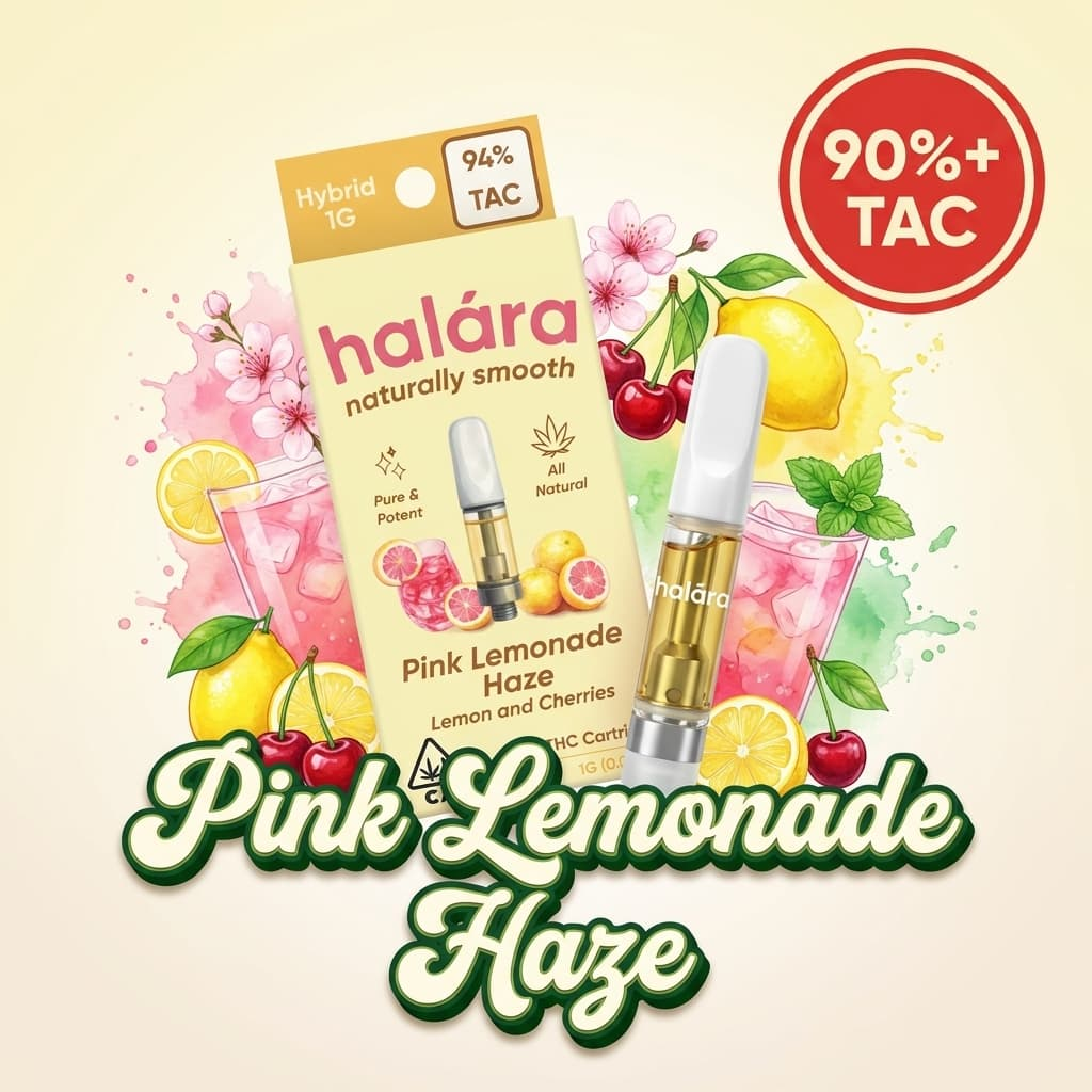 Halara: Pink Lemonade Haze - 510 Thread