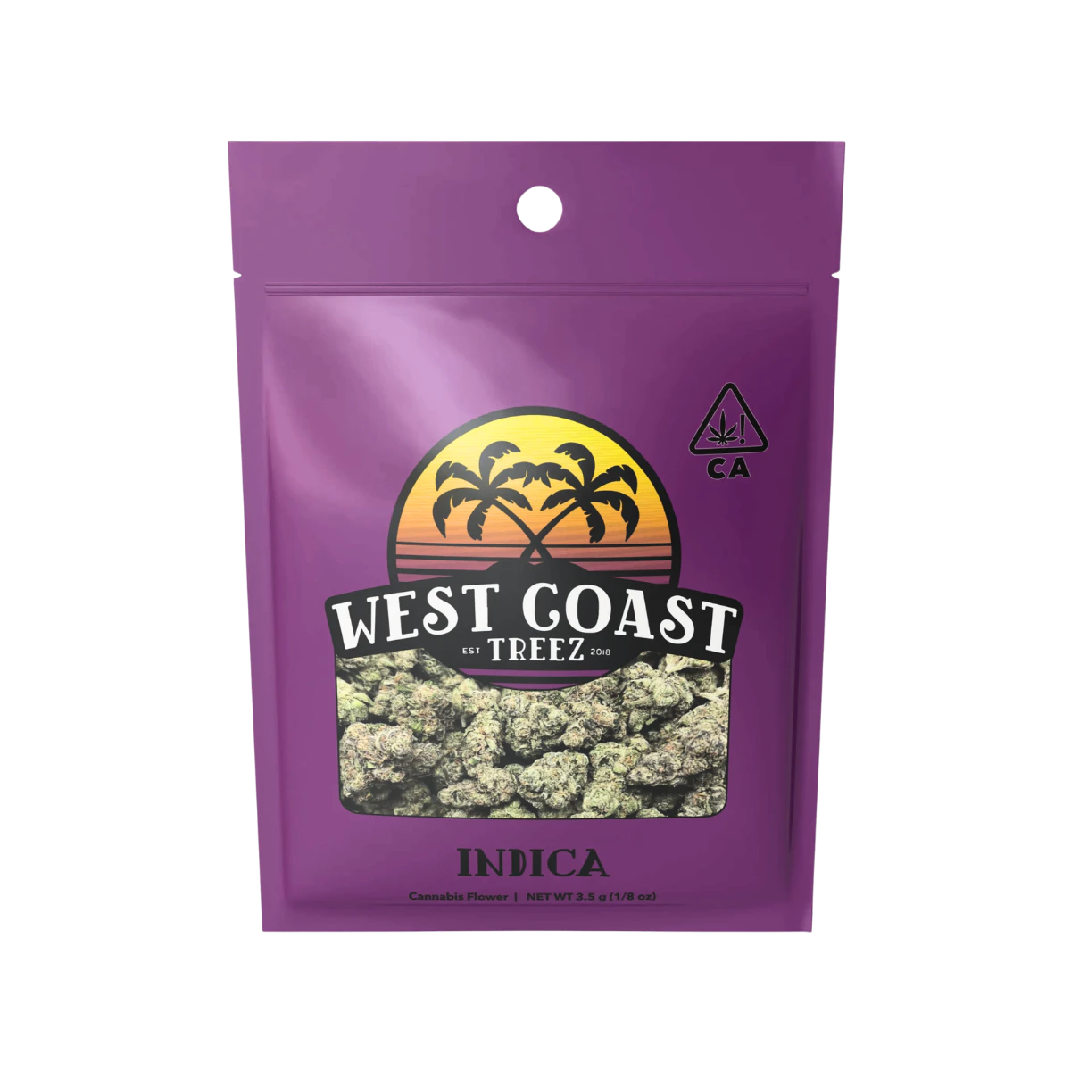 West Coast Treez - Presidential Kush (I) | 3.5g Sungrown Flower | West Coast Treez Main Image