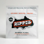 Ripped | Bubba Kush | Infused Ground | 7g