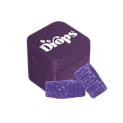 Enhanced Blackberry (Crickets) (I) | 2pk 2:1 Soothing Relaxation (100mg:50mg CBD:THC) Live Rosin Jellies | Drops