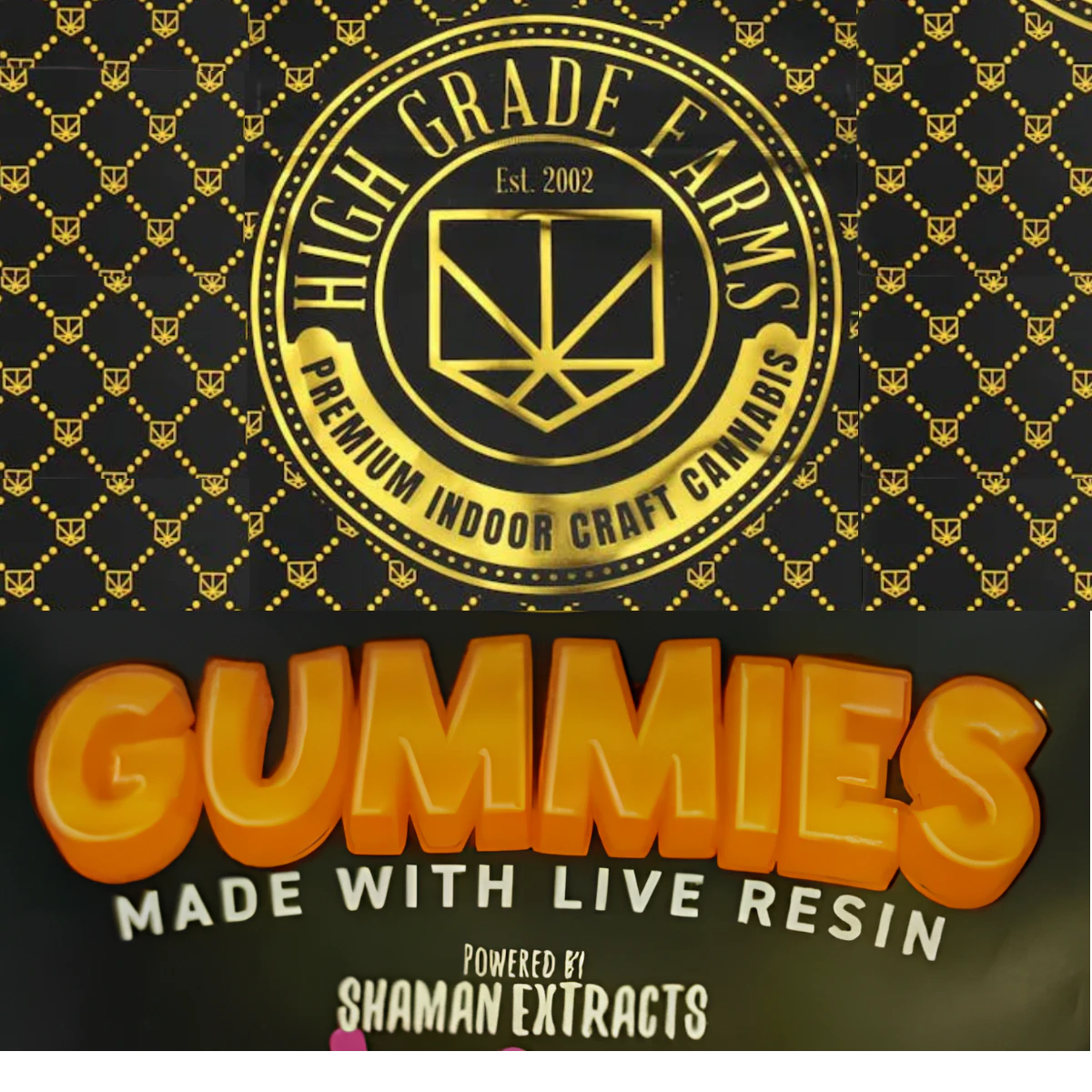 High Grade Farms - Phat Burger Sour Pickle | 100mg/10ct Gummies | High Grade Farms Main Image