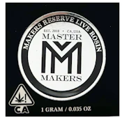 MASTER MAKERS | GRAPEFRUIT STARBURST RESERVE ROSIN | EXTRACT | 1G