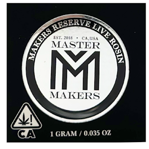 MASTER MAKERS - Master Makers - Premium Cold Cure Rosin - Purple Papaya - Concentrates - 1.0g