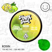 Happy Fruit Sublime Lemon Lime Rosin Gummies-100mg