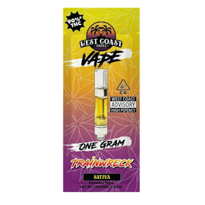 West Coast Treez - Trainwreck (S) | 1g Vape | West Coast Treez