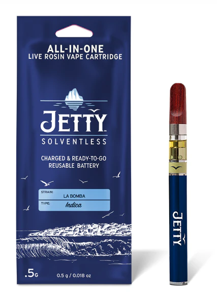 Jetty - La Bomba Live Rosin Solventless Starter Kit 0.5G (Battery + Charger) Main Image