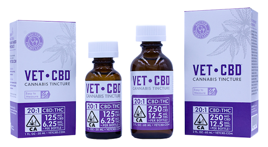 Vet CBD - Premium Cannabis Tincture - 20:1; 4oz