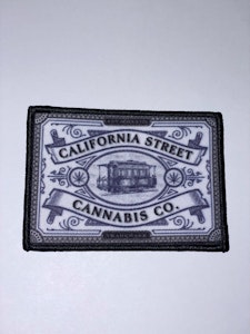 CALIFORNIA STREET CANNABIS CO - CSCC Blue & White Embroidered Patch
