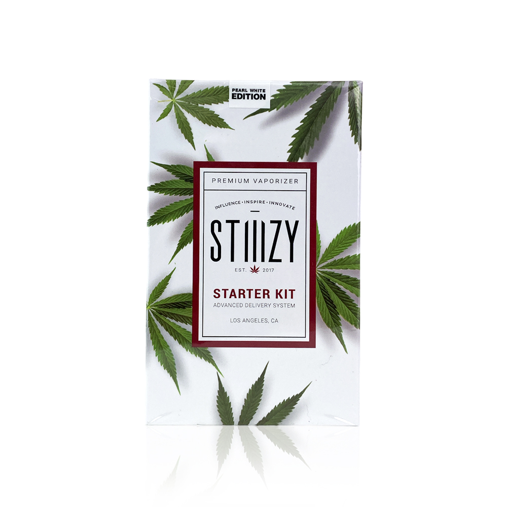 STIIIZY - Battery - Starter Kit - Pearl White - Tropican...