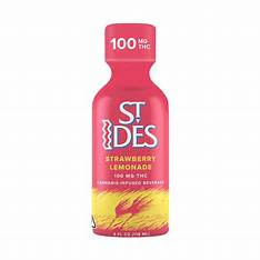 ST IDES - St. Ides - Strawberry Lemonade - 4oz Shot 100mg Main Image