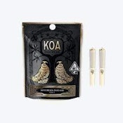 2pk - Live Resin Infused Prerolls - 0.7g (I) - KOA