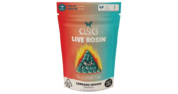 CLSICS - CLSICS - Blackberry Fire Hybrid Rosin Gummies - 100mg