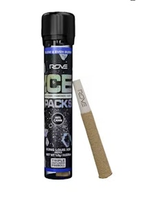 ROVE - ROVE | King Louis XIII | infused ice pack Live Rosin Diamonds | Indica Pre-roll 1g
