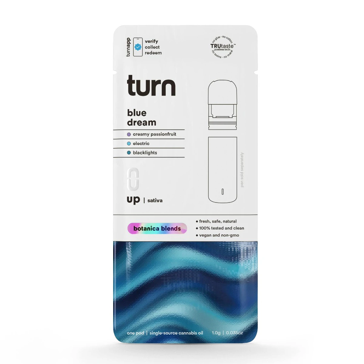 turn - TURN | BLUE DREAM - POD | CARTRIDGE | 1G Main Image