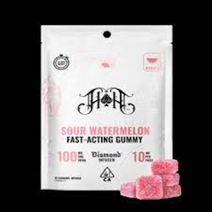 Heavy Hitters - Heavy Hitters Fast Acting Gummies 100mg Sour Watermelon