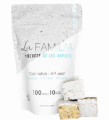 LA FAMILIA: Cookies n' Cream Krispies 10-Piece/100mg (H)