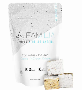 La Familia - LA FAMILIA: Cookies n' Cream Krispies 10-Piece/100mg (H)