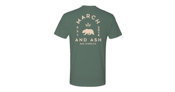 Unisex - Forest Green March and Ash Tee - XS