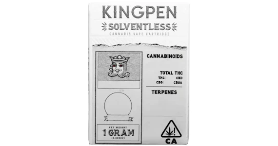 KINGPEN - Kingpen - Shake Shack Solventless Cartridge - 1g