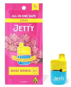 Maui Wowie High THC Mini Tank AIO 1G