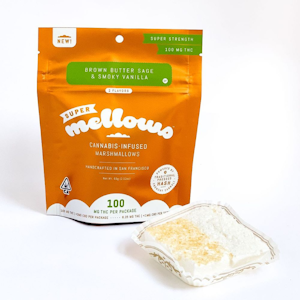 Mellows - Brown Butter Sage & Smokey Vanilla Marshmallow - 100mg (S)