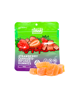 Hush - Strawberry Infused Vegan Gummies 100mg (Hush)