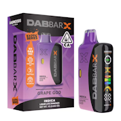 Dabwoods | Grape God 1g (Indica) - DABBAR Liquid Live Diamonds