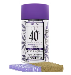 STIIIZY - Stiiizy - Skywalker 40's Mini Infused Preroll 5pk