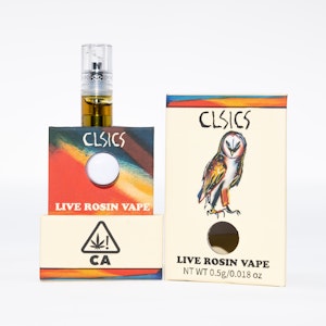 CLSICS - Purple Punch Live Rosin Vape Cart .5g - CLSICS