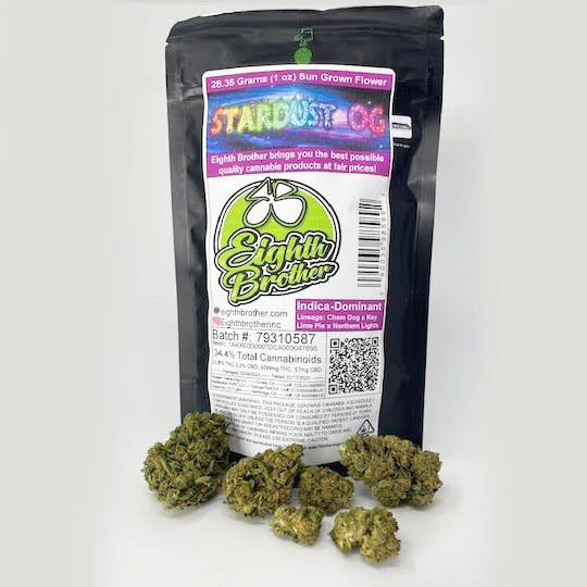 Eighth Brother - Eighth Brother Stardust OG Flower 28.0g Main Image
