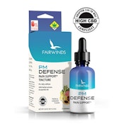 Fairwinds | PM Defense | Tincture | DOH | 1200mg CBD : CBG : CBN : THC