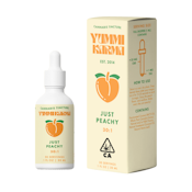 Yummi Karma - Just Peachy 30:1 CBD Tincture 1030mg