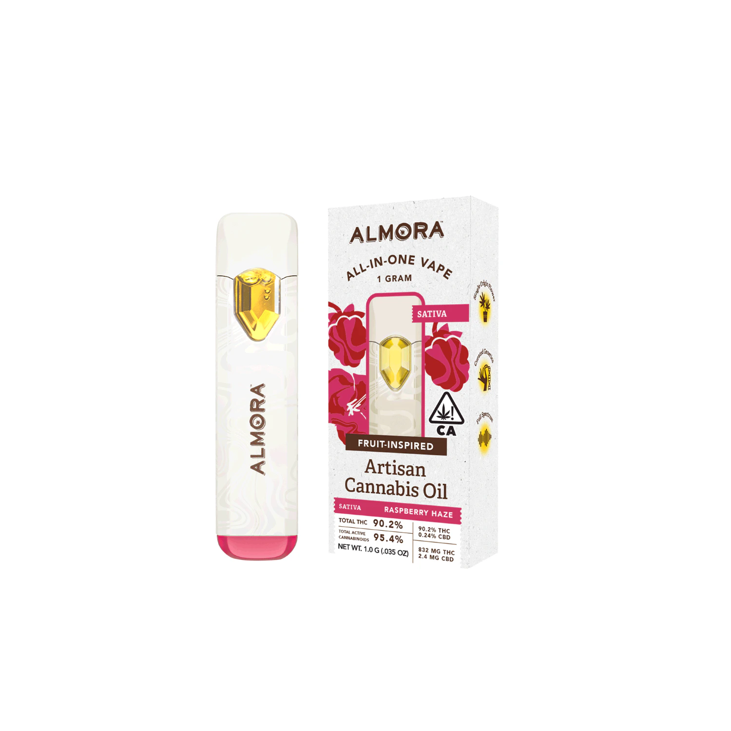 Almora - Almora - 1g Fruit-Inspired AIO - Raspberry Haze Main Image