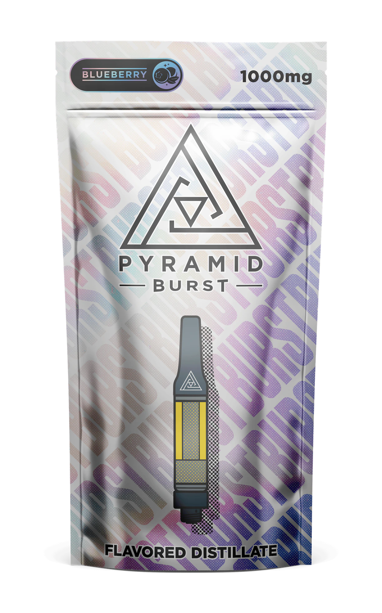 Pyramid - Blueberry Distillate Cartridge 1g Main Image