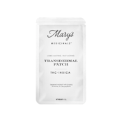 Indica Transdermal Patch 20mg - Mary's Medicinals