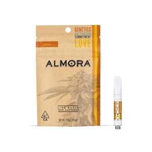 Almora Farm - Live Resin - Vape Cartridge - Hindu Kush - 1 Gram