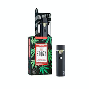 STIIIZY - Stiiizy - LIIIL - Disposable Vape - Sativa - Strawberry Cough - Strawberry Flavor - (0.5g)