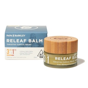 Papa & Barkley - Papa & Barkley Releaf™ Balm 3:1 CBD:THC 15ml