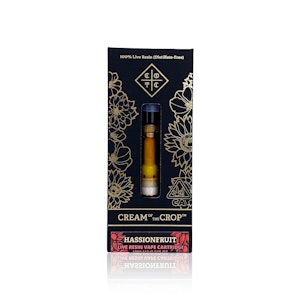 Cream Of The Crop. - CREAM OF THE CROP - Cartridge - Hassionfruit - Live Resin - 1G