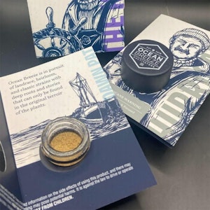 Ocean Breeze Cultivators LLC - Platinum Lemon Cherry Gelato - 1g Bubble Hash - Ocean Breeze