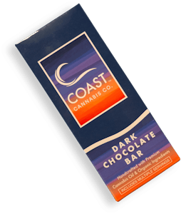 COAST - 1:1 Dark Chocolate Bar - 100mg - TBI