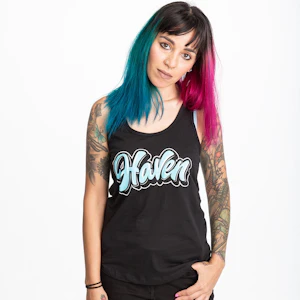 Haven - Haven - Black Racerback Tank (S)