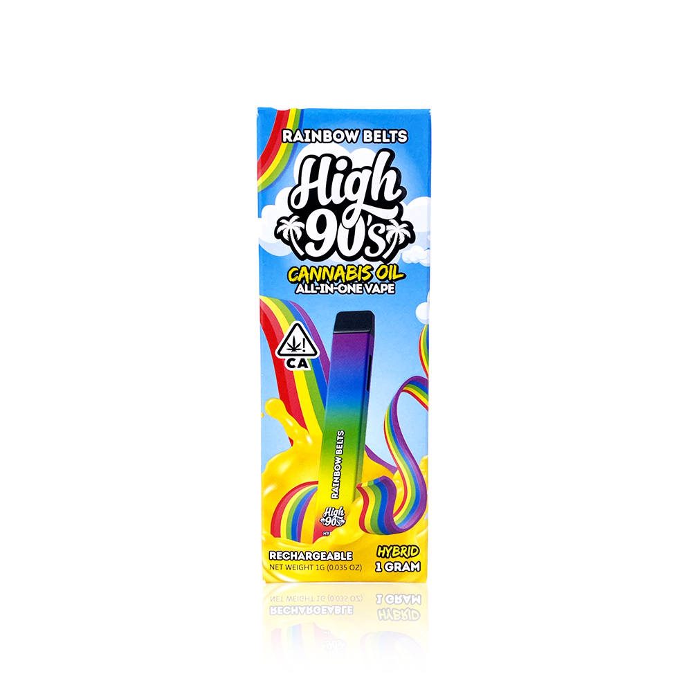 wpwpページ　CBP90%　rainbowbelts 1ml×４ Rainbow Belts aka Rainbow Belt Weed Strain Information | Leafly