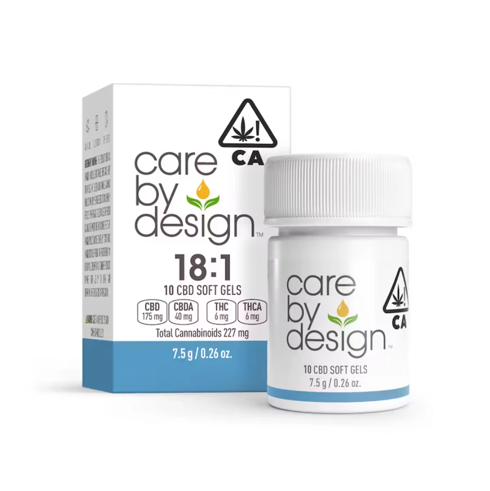 Care By Design - 18:1 SOFT GELS (10) - CARE BY DESIGN Main Image