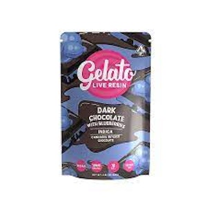 Gelato - Gelato - LR Dark Chocolate Bar w/ Blueberries (Indica) - 100mg