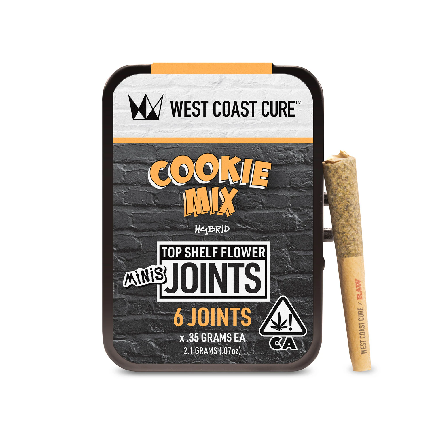 West Coast Cure - West Coast Cure - 2.1g - 6ct Mini Joints - Cookie Mix Main Image