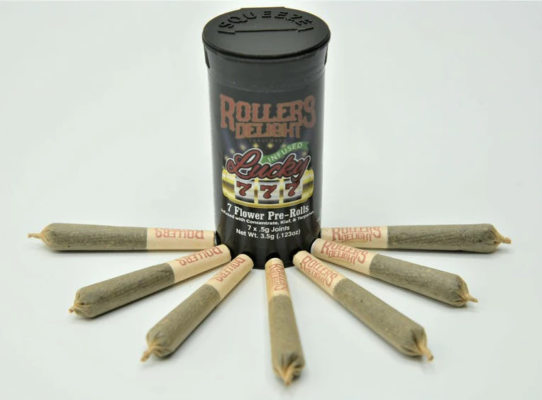 Rollers Delight - Roller's Delight - Lucky 7's - Grapes and Cream - 3.5g 7pk PreRolls Main Image