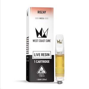 West Coast Cure - *Rozay Live Resin Cartridge 1g