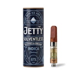 *Promo Only* .5g Berries & Cream Solventless (510 Thread) - Jetty Extracts